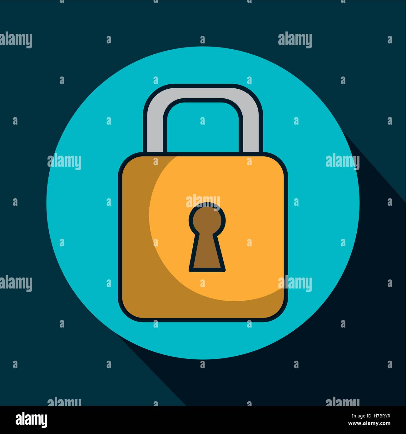 safe secure padlock isolated icon vector illustration design Stock ...