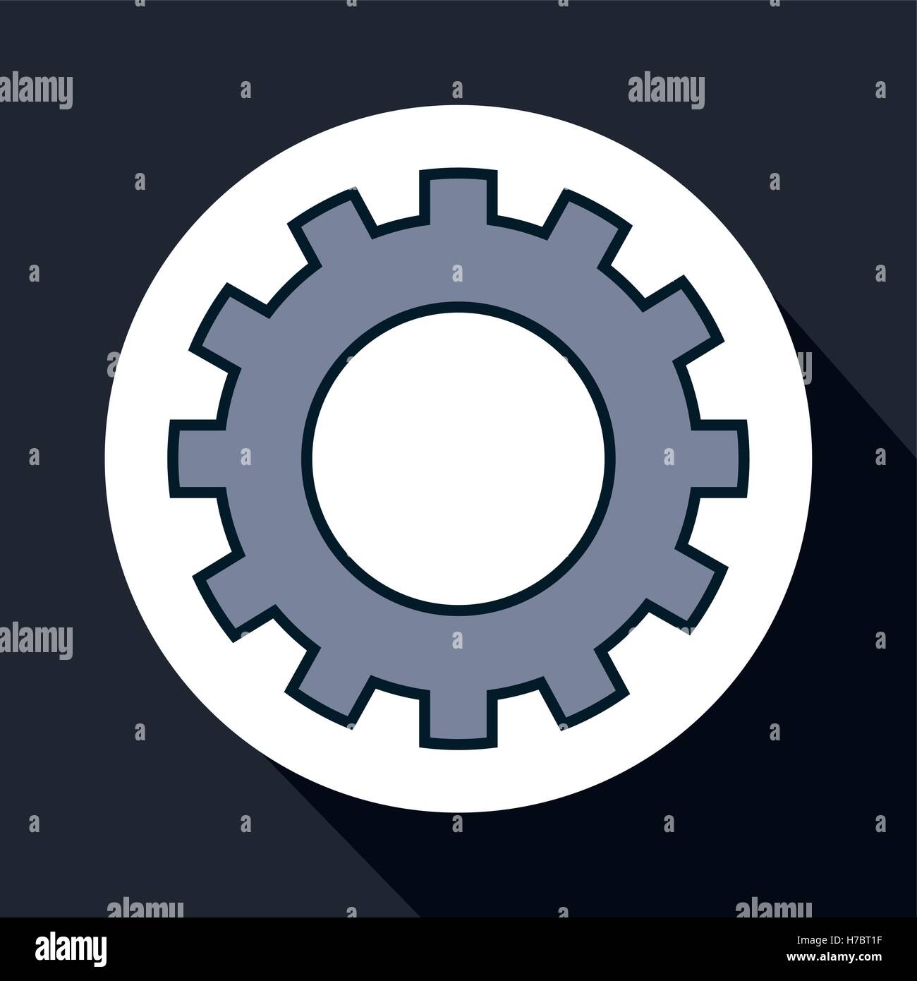 gear setting machine isolated icon vector illustration design Stock ...