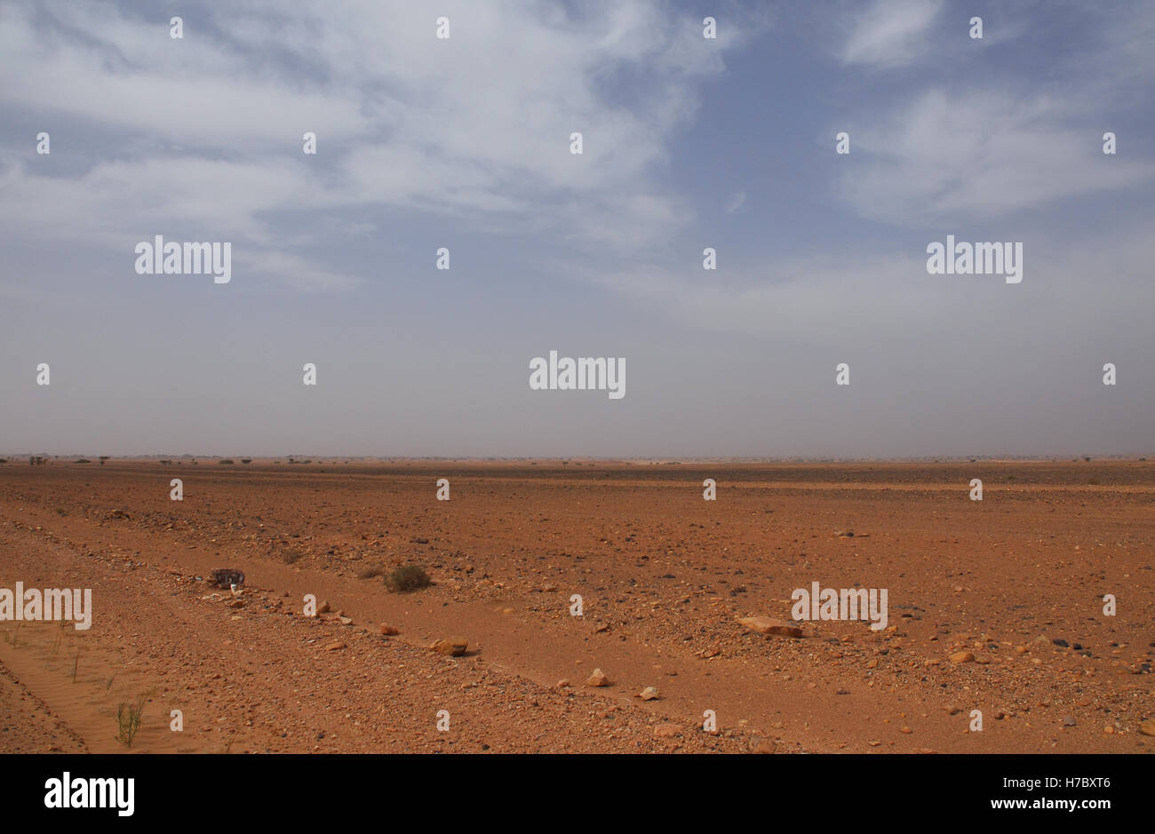 North Africa, Morocco, Maroc, Sahara desert near M'hamid Stock Photo ...