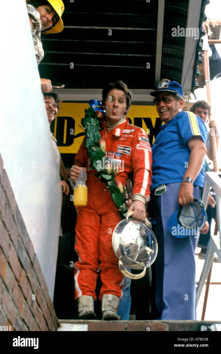 1979 Gilles Villeneuve Canadian motor racing driver Stock Photo Alamy