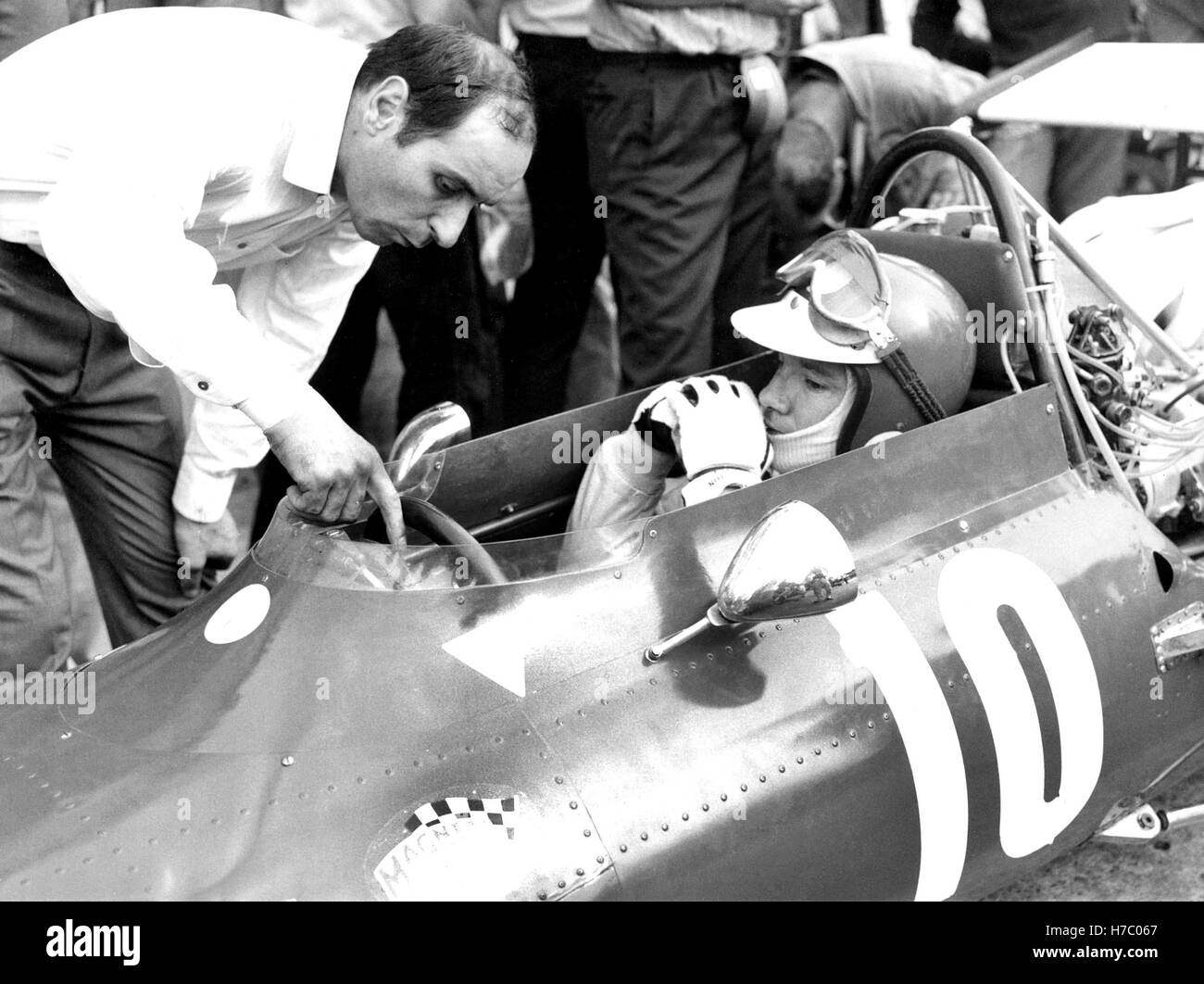 1969 Ernesto Tino Brambilla Monza with Pedro Rodriguez Stock Photo