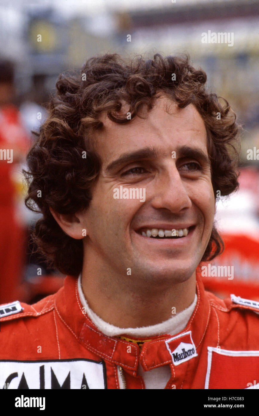 Alain Prost Stock Photo