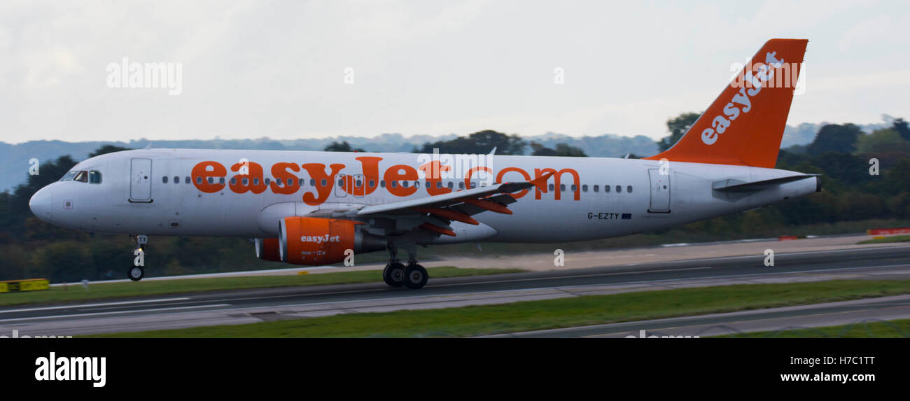 Easyjet A320 Stock Photo