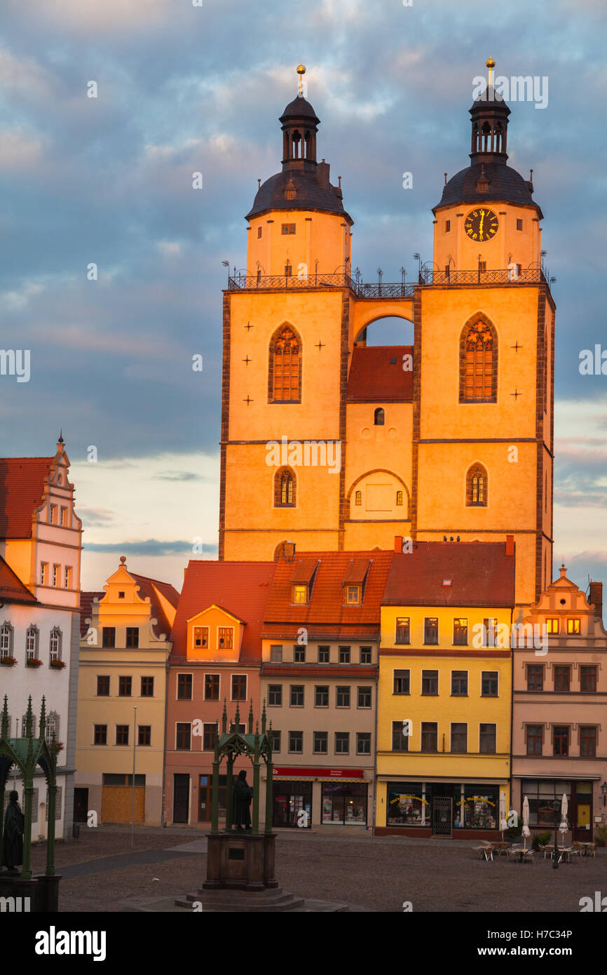 saint, mary's, Wittenberg Stock Photo Alamy