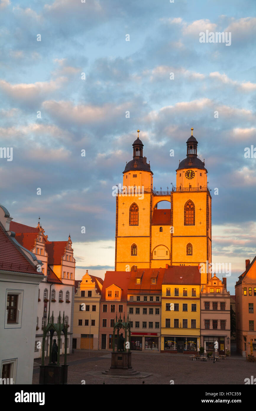 Stadtkirche St. Marien zu Wittenberg Stock Photo Alamy