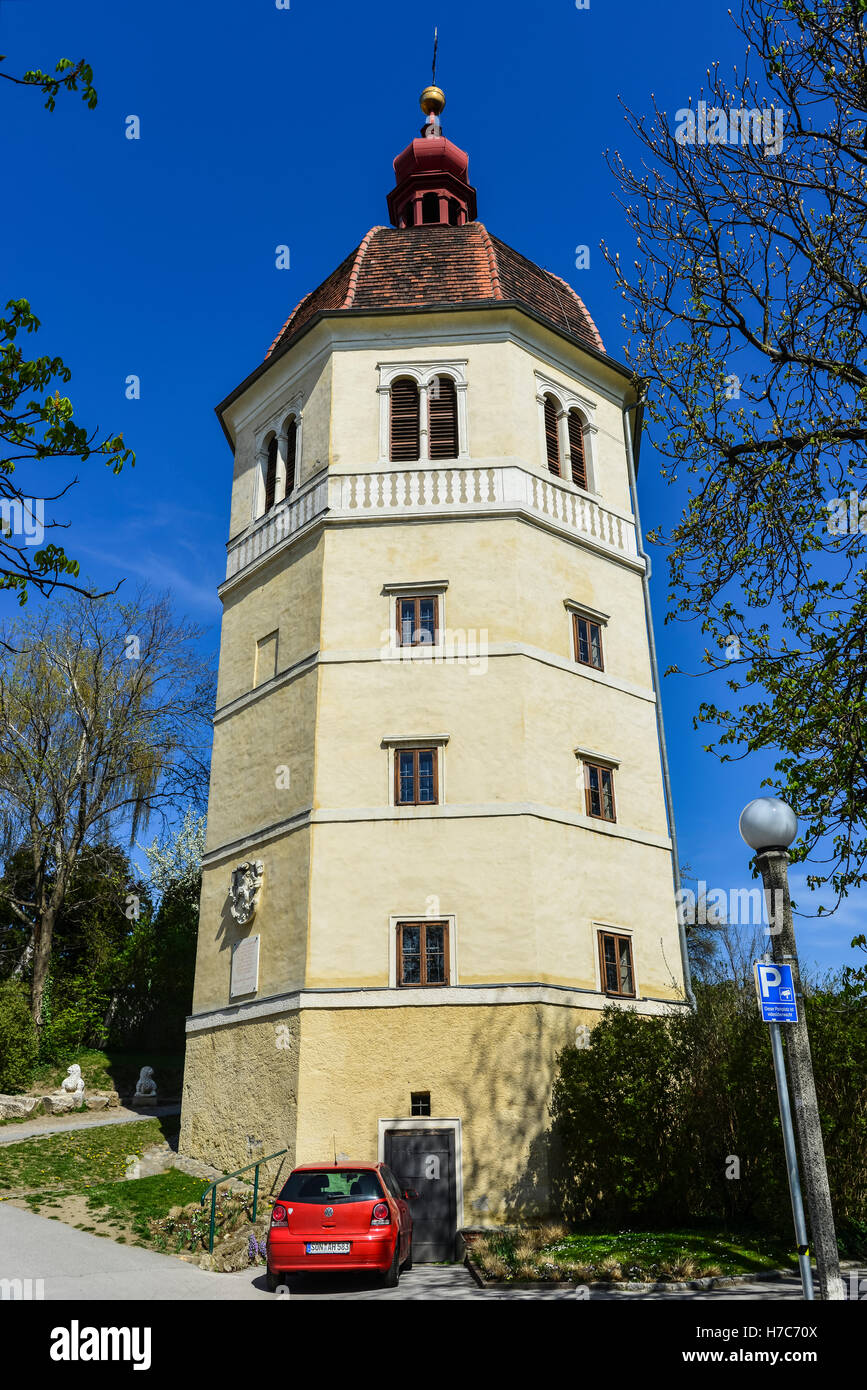 Tower House, Garz, Austria Stock Photo