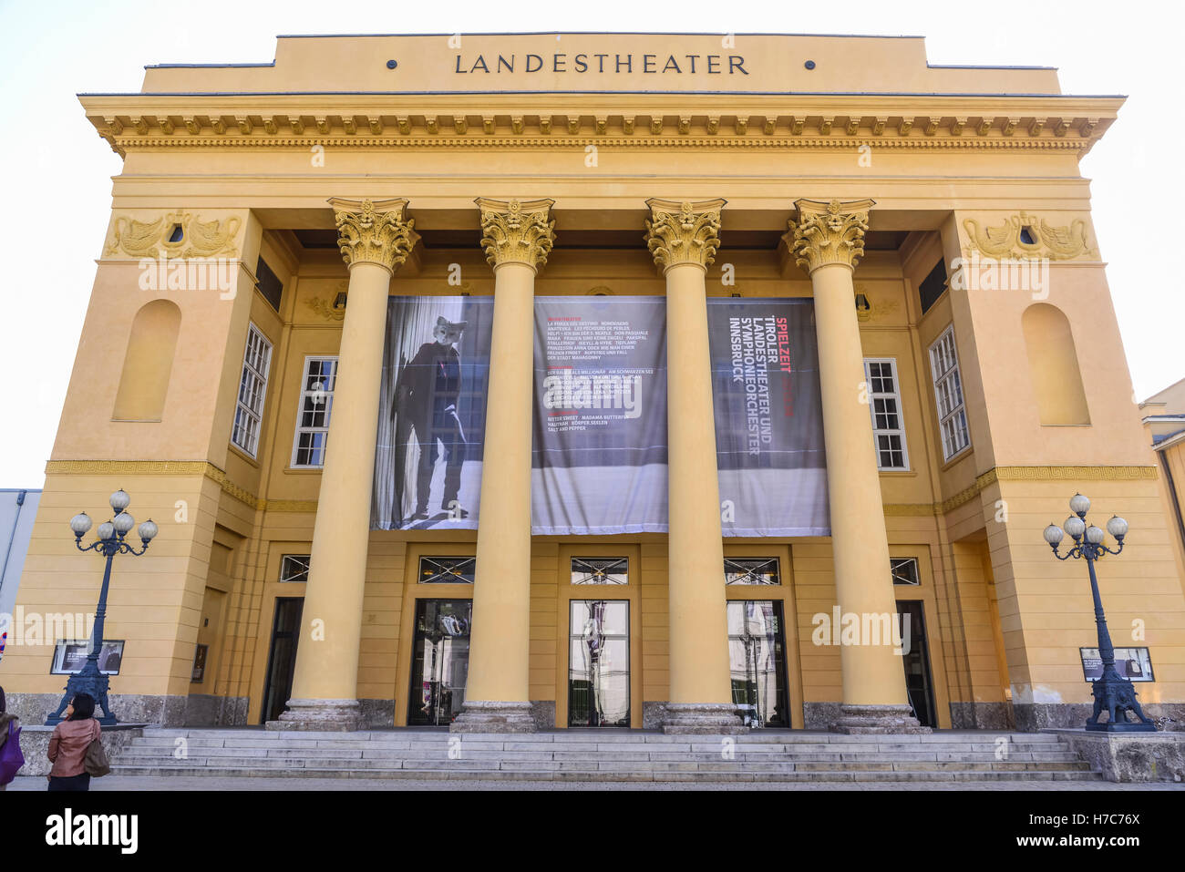Landestheater, Innsbruck, Austria Stock Photo Alamy