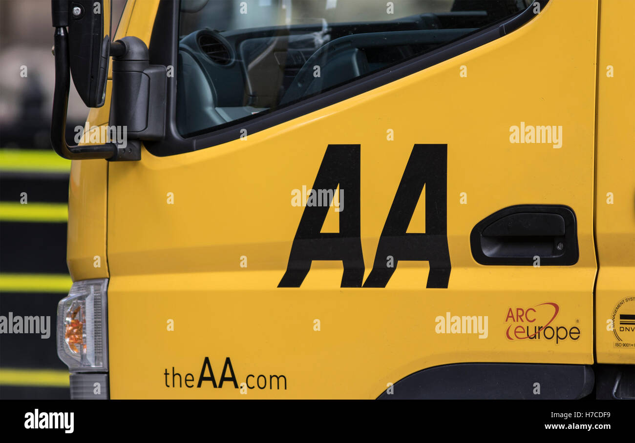 AA Recovery Truck Stock Photo