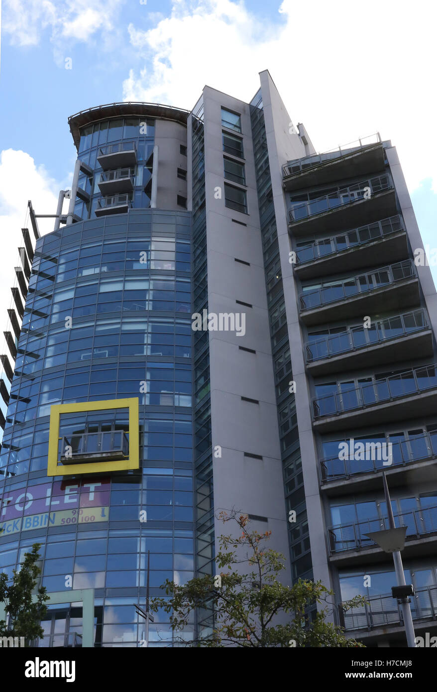 The Boat, Belfast commercial and residential apartment building at