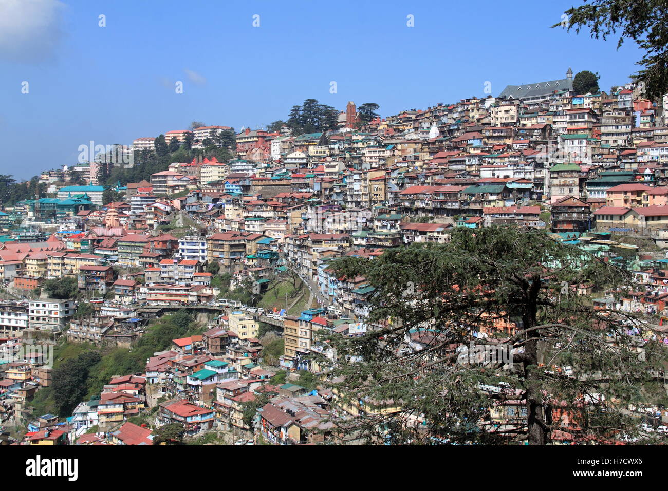 Shimla Himachal Pradesh India Stock Photo 1347130595 | Shutterstock