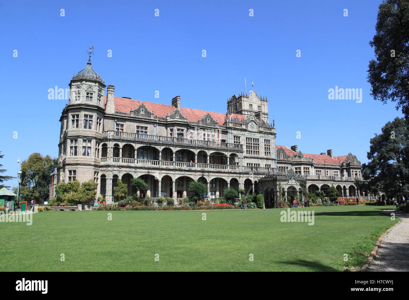 Institute of Advanced Studies (formerly Viceregal Lodge), Shimla, Himachal Pradesh, India, Indian subcontinent, South Asia Stock Photo