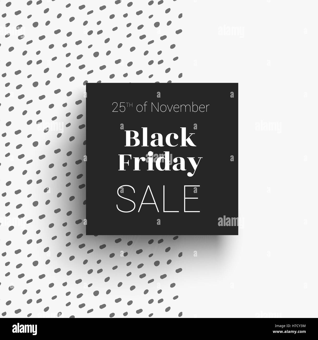 Elegant Banner Sale Black Friday Invitation For Boutique Clothing