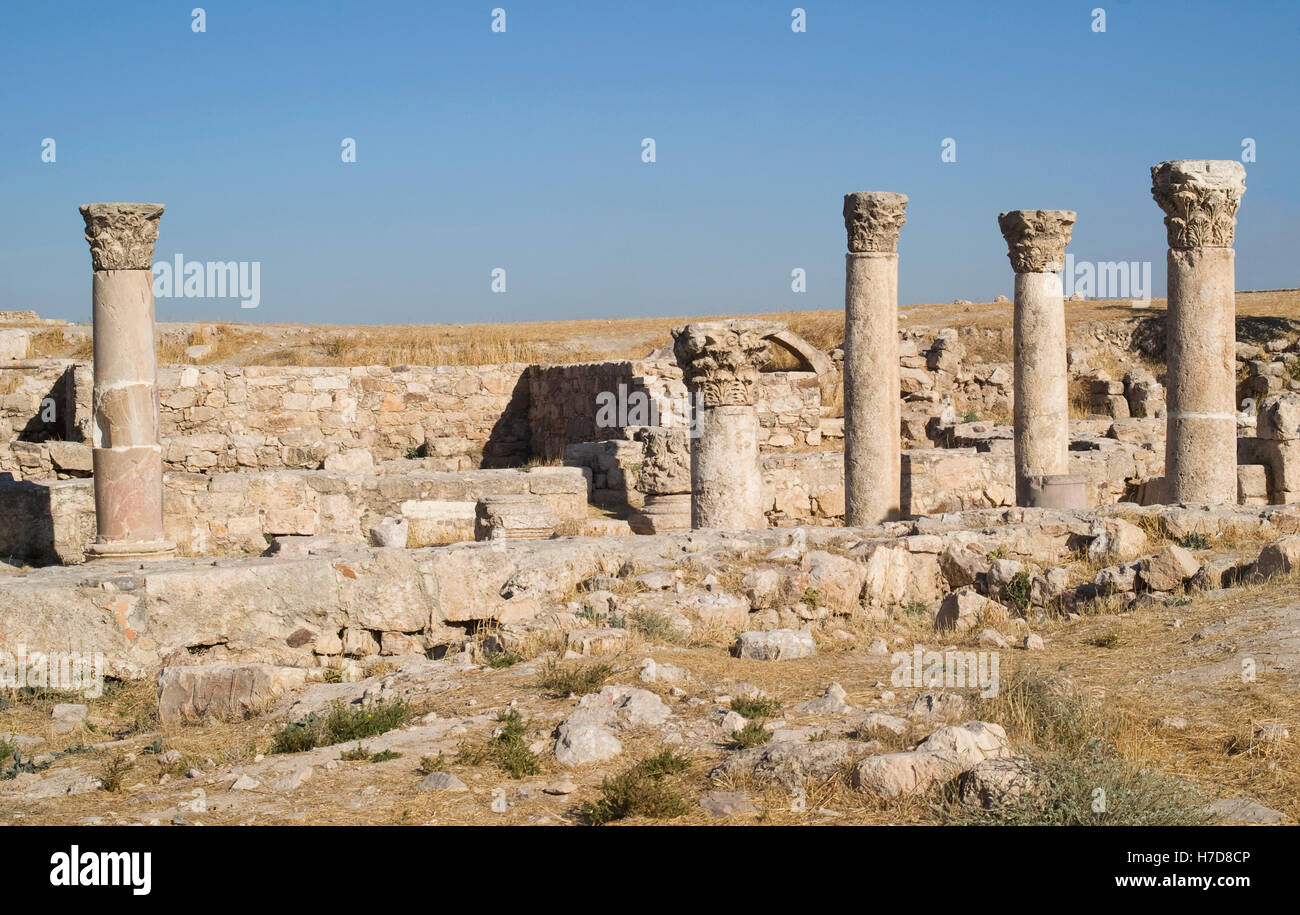 Ruins Of The Byzantine Church At Amman, Jordan Stock Photo - Alamy