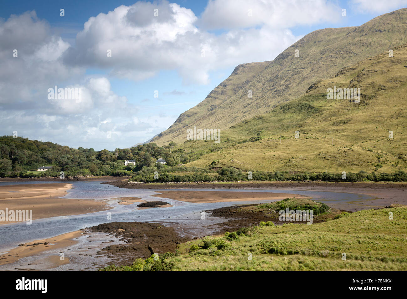 Killary Fjord Lake; Leenane, Connemara; Galway; Ireland Stock Photo - Alamy