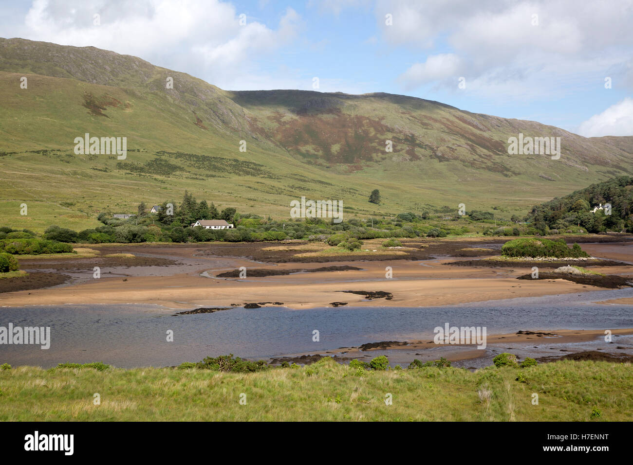 Killary Fjord Lake; Leenane, Connemara; Galway; Ireland Stock Photo - Alamy