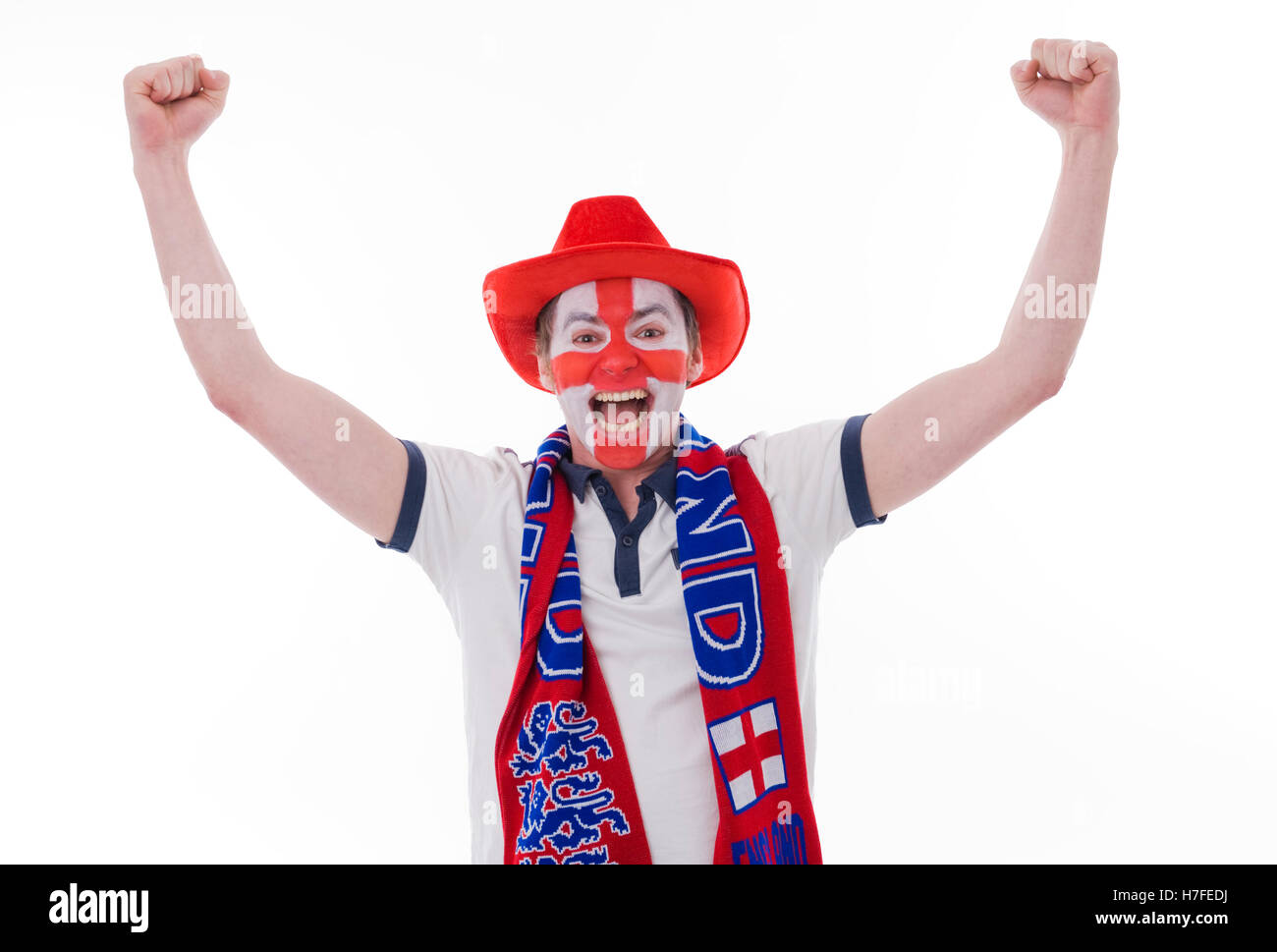 English soccer fan Stock Photo Alamy