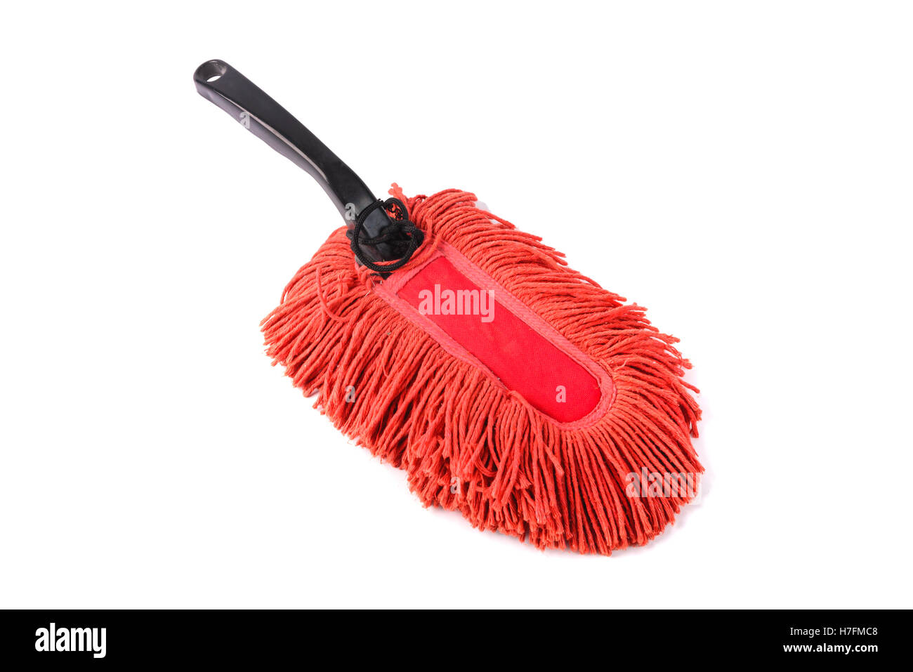 Old dust brush or red fabric mop hi-res stock photography and images - Alamy