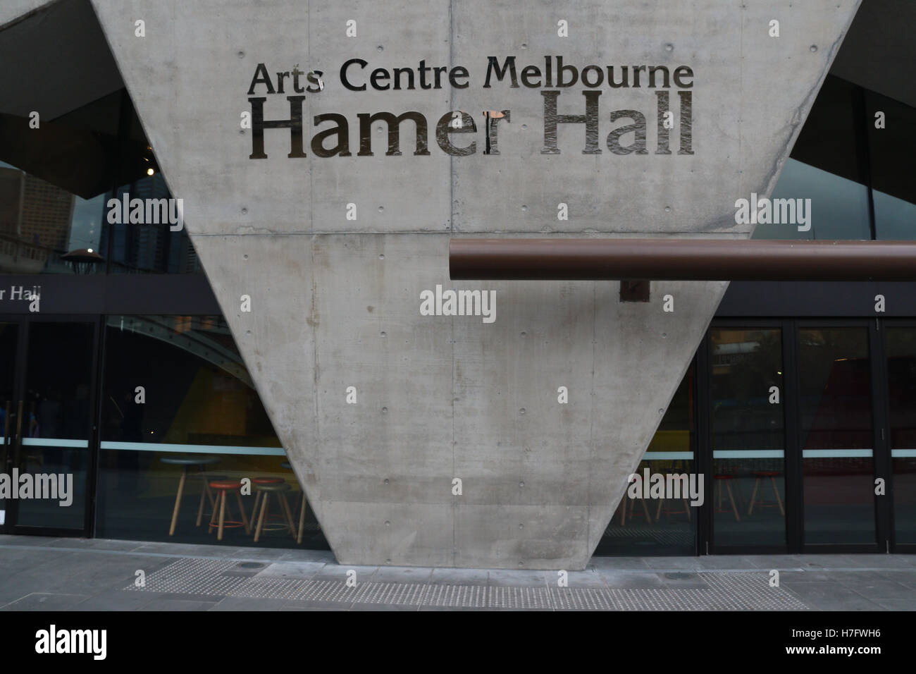 Arts Centre Melbourne, Hamer Hall Stock Photo Alamy