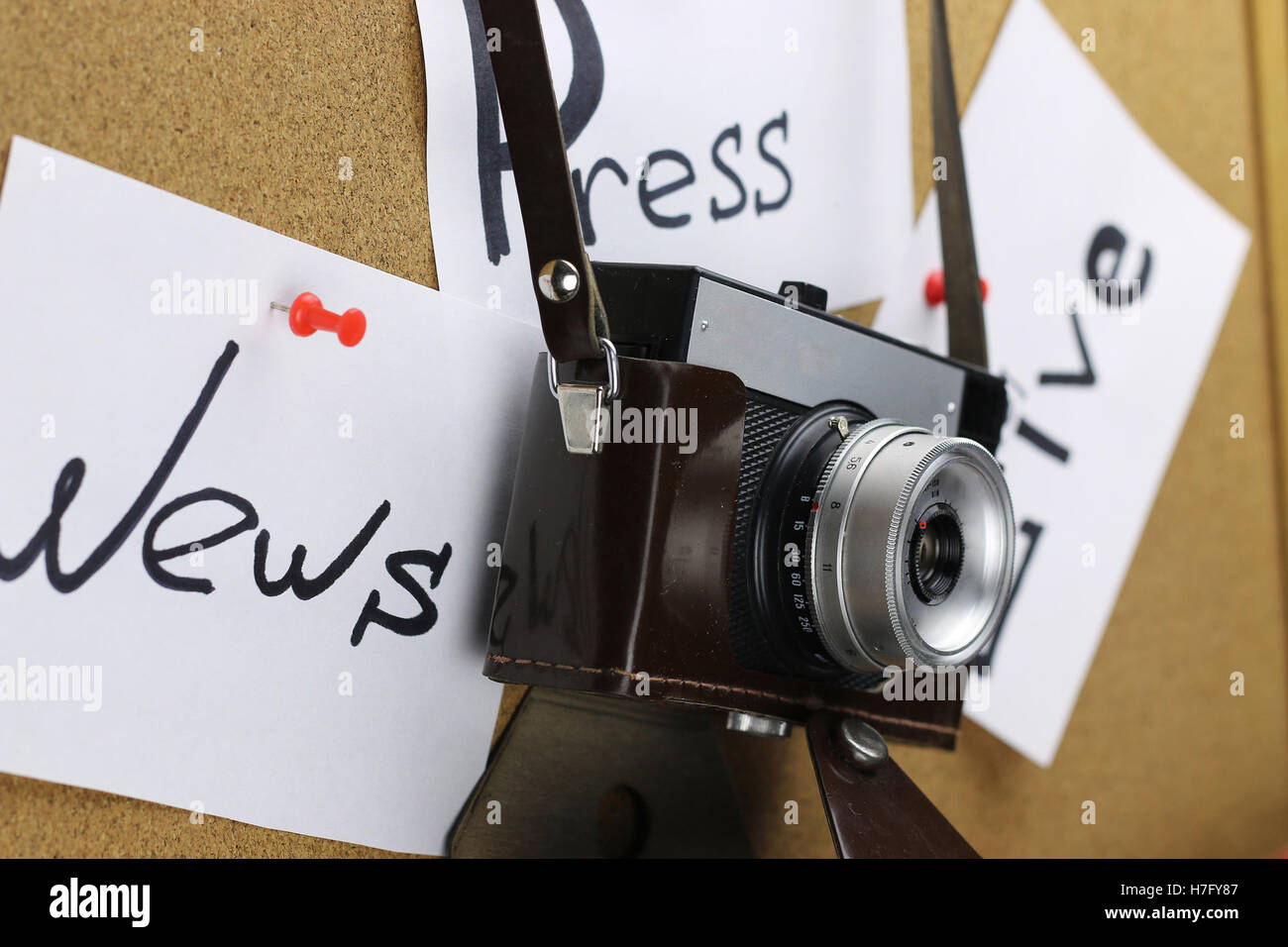 News camera journalism Stock Photo Alamy