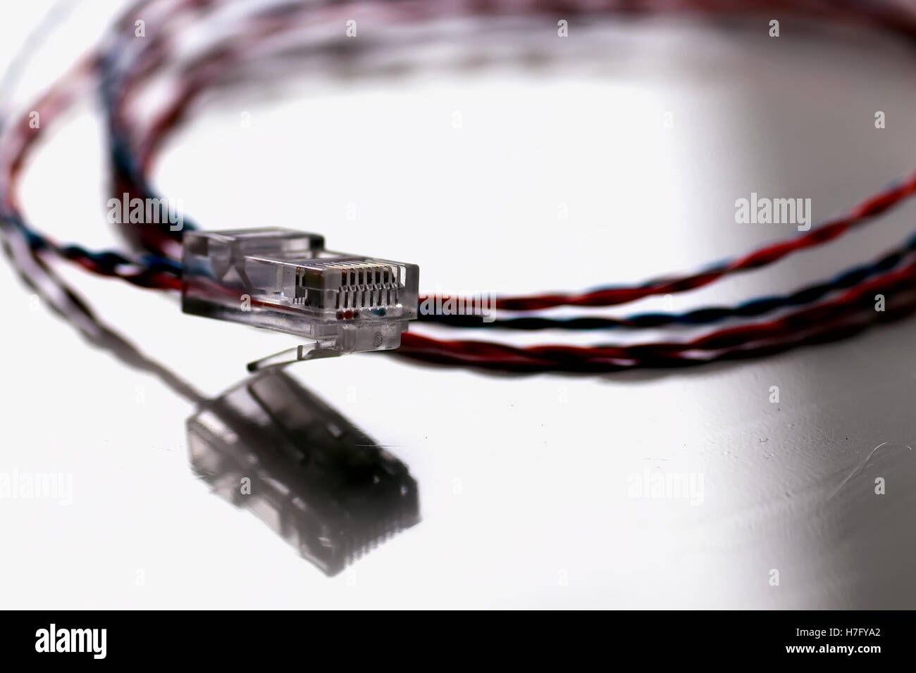 Computer Colors For Plug In color plug wire lan Stock Photo - Alamy