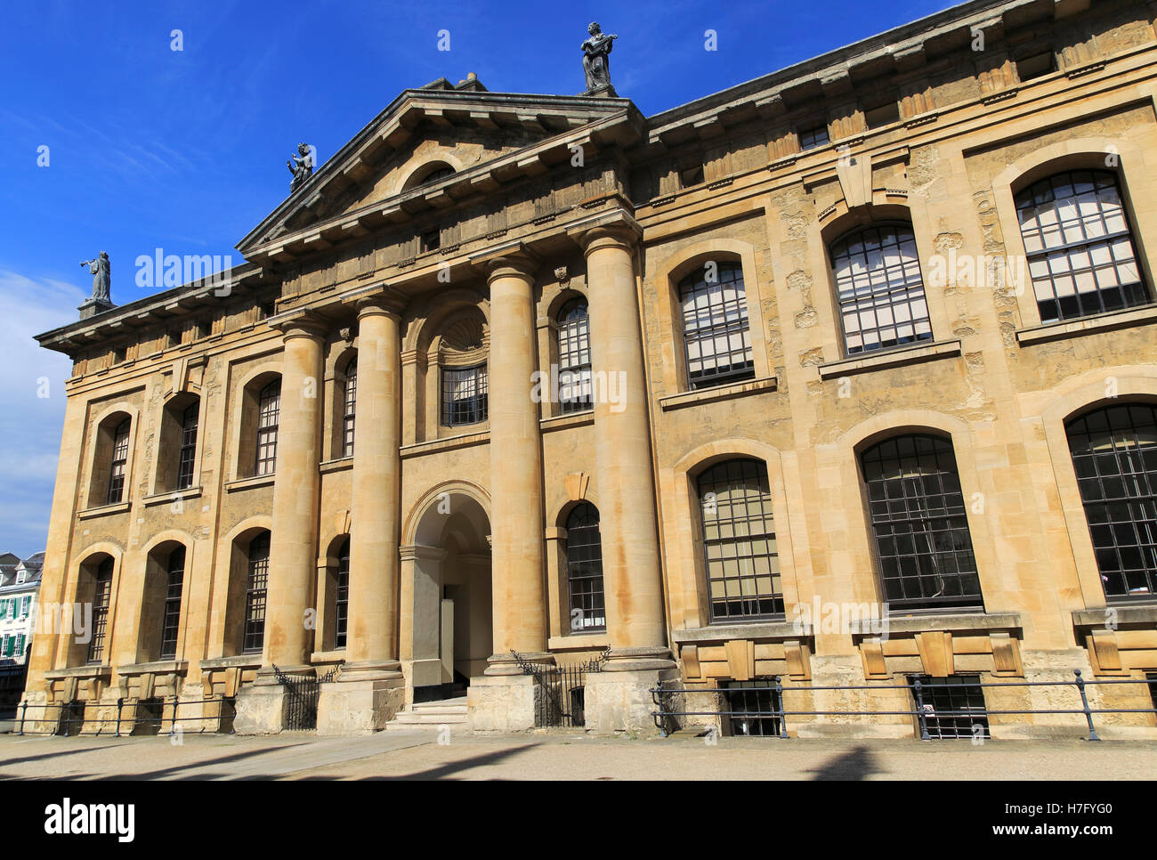 Clarendon Building, early 18th-century neoclassical building, University of Oxford, England, UK Stock Photo