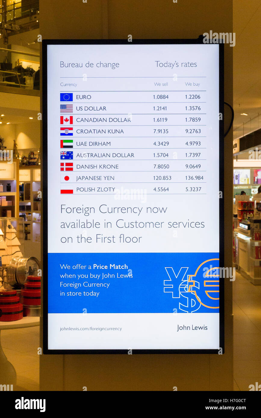 Foreign change