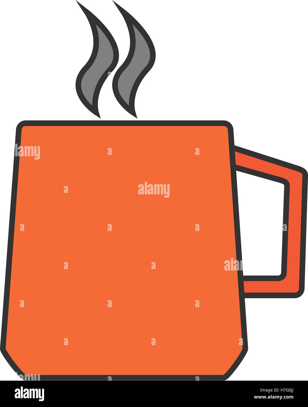 Isolated coffee mug design Stock Vector Image & Art Alamy