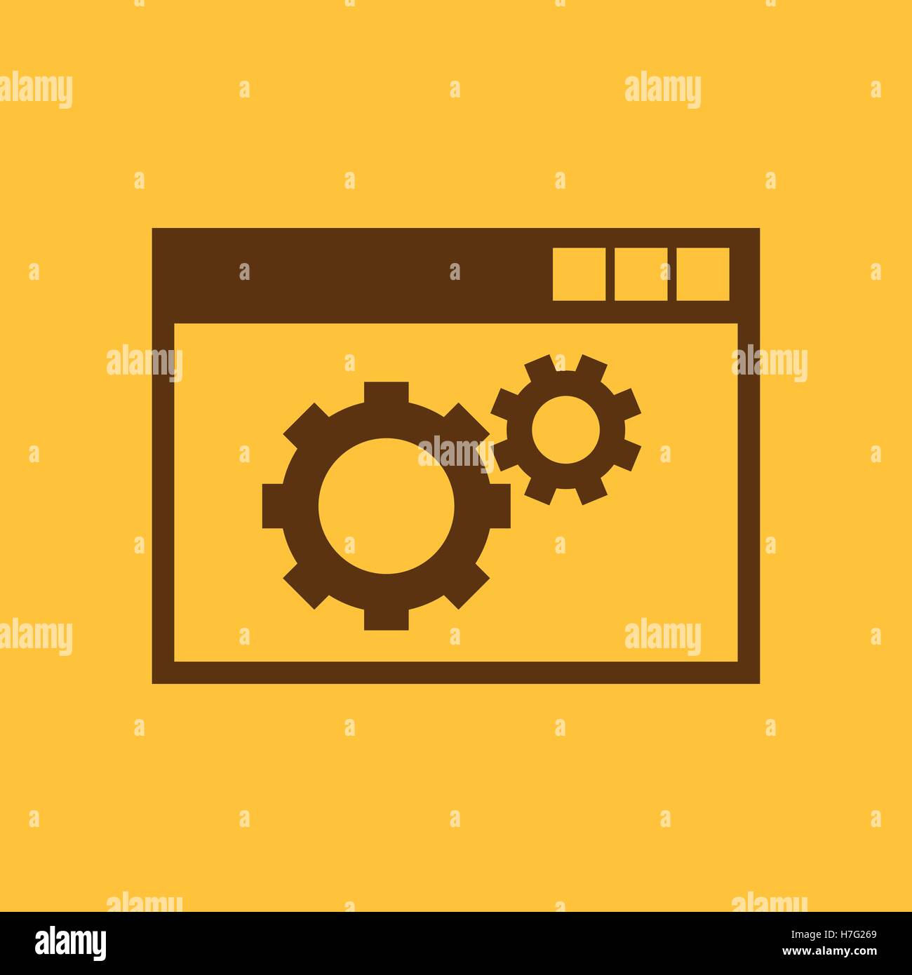 Button optimization icon vector hi-res stock photography and images - Alamy