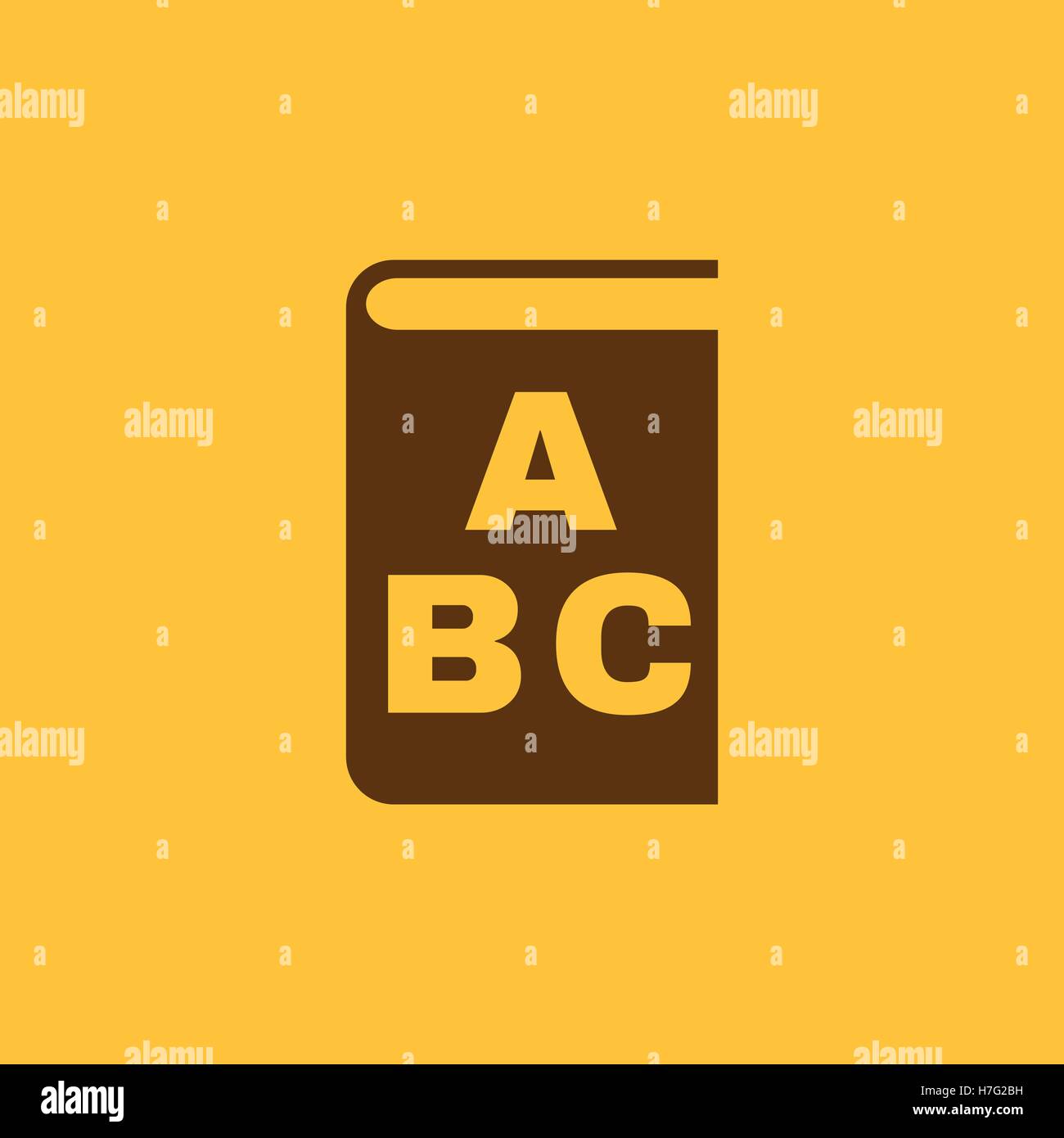 Alphabet icon. vector design. Library and ABC, Alphabet symbol. web ...