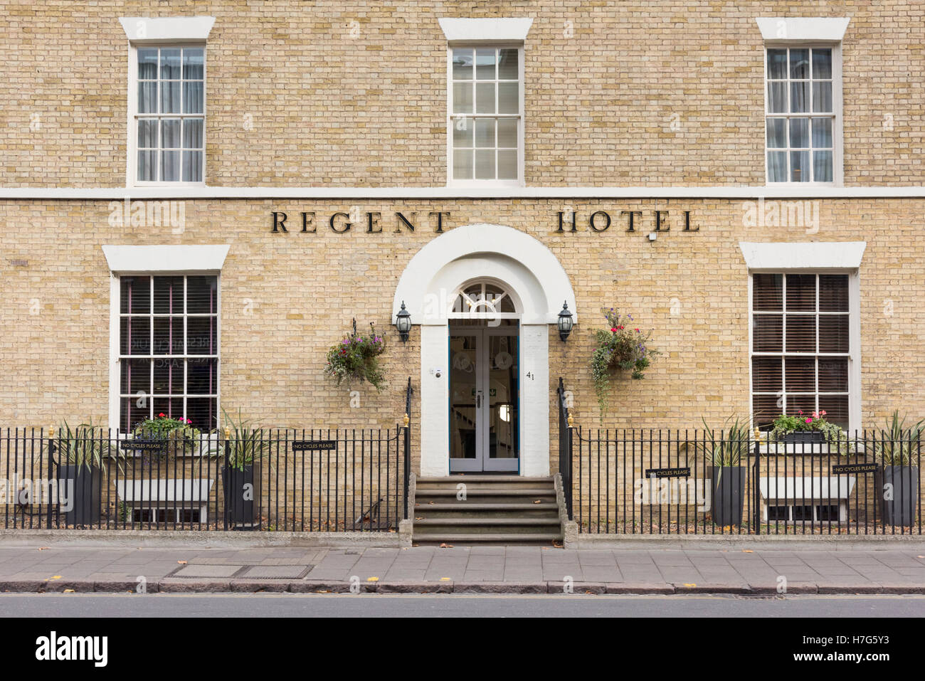 The Regent Hotel, Regent Street Cambridge UK Stock Photo