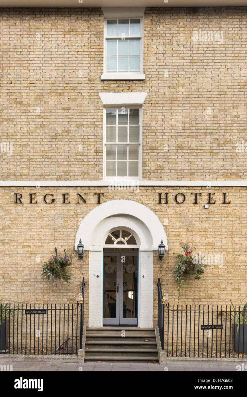 The Regent Hotel, Regent Street Cambridge UK Stock Photo