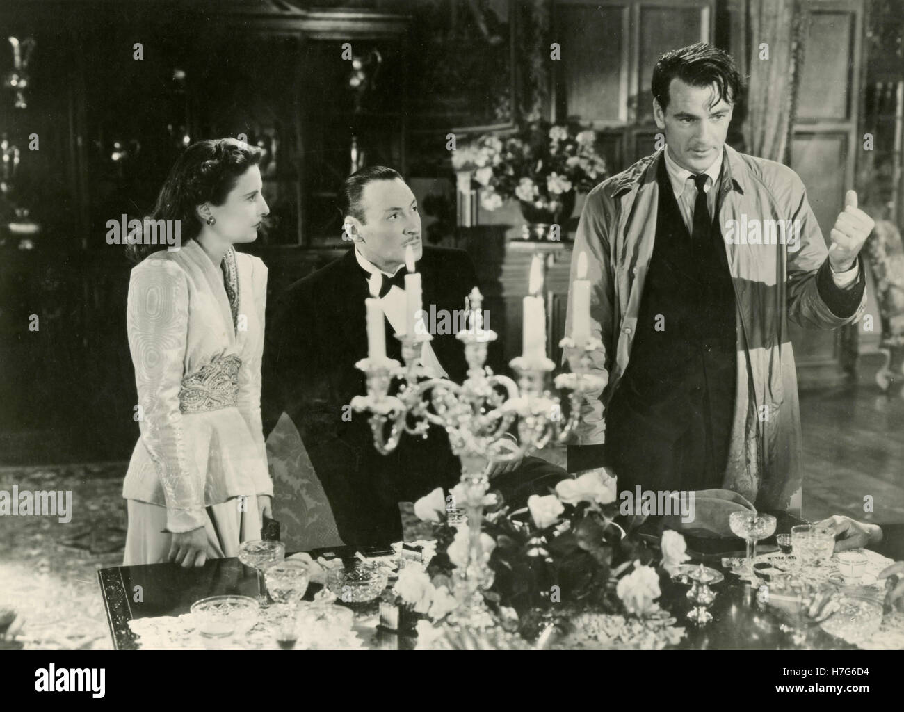 Actor gary cooper in the movie meet john doe usa 1941 stock photo alamy