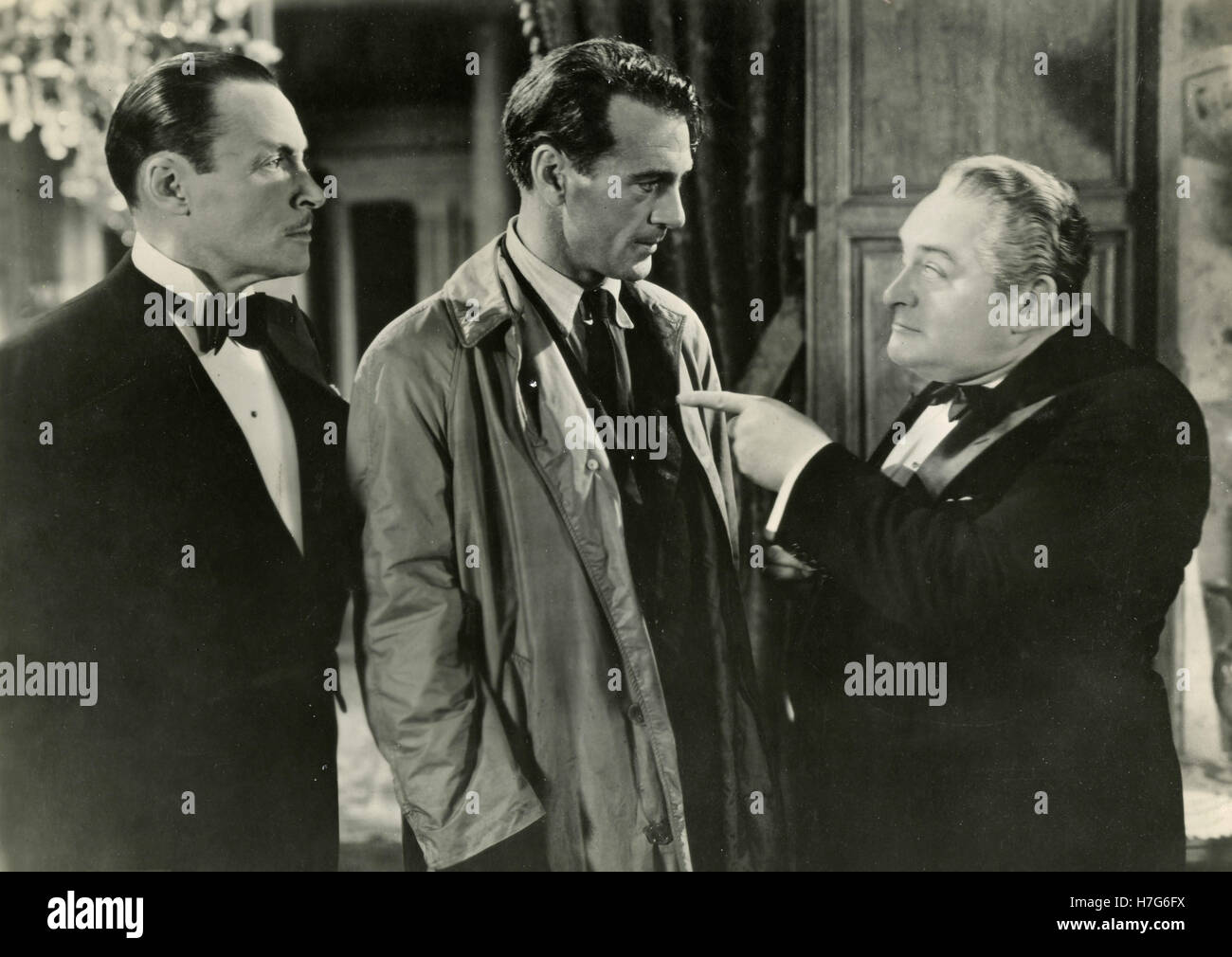 Actor gary cooper in the movie meet john doe usa 1941 stock photo alamy
