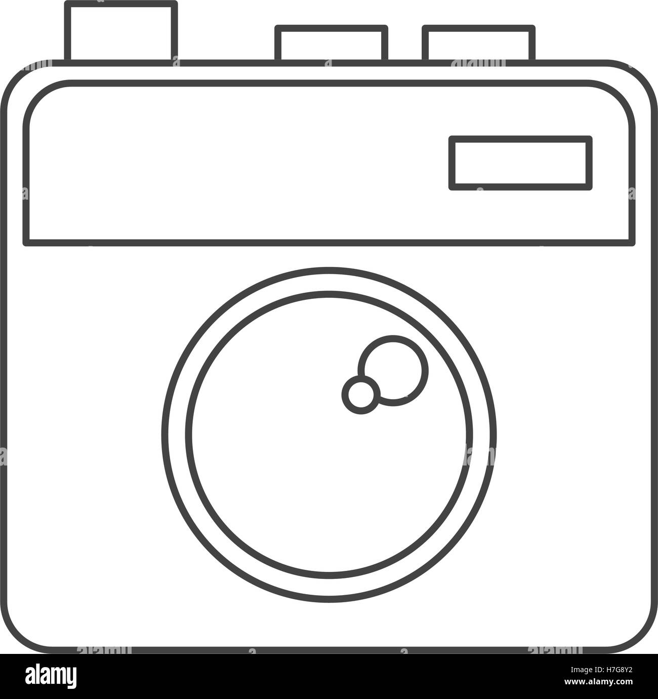 Isolated camera device design Stock Vector Image & Art - Alamy