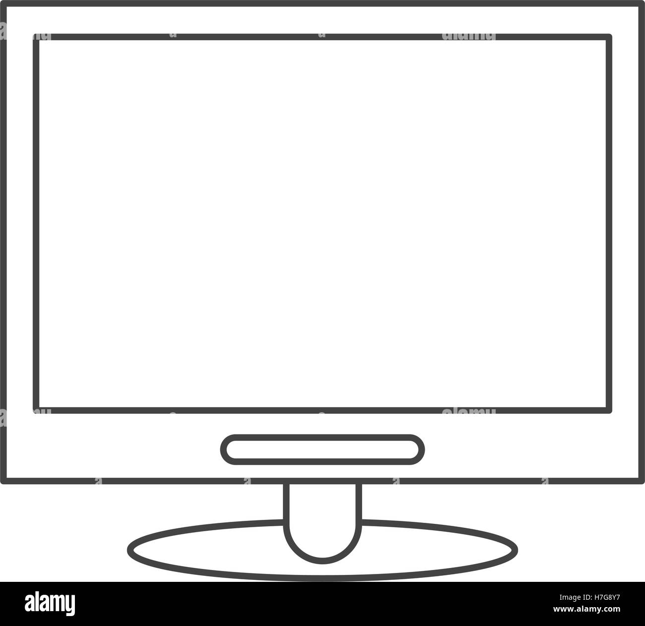 Isolated computer device design Stock Vector Image & Art - Alamy