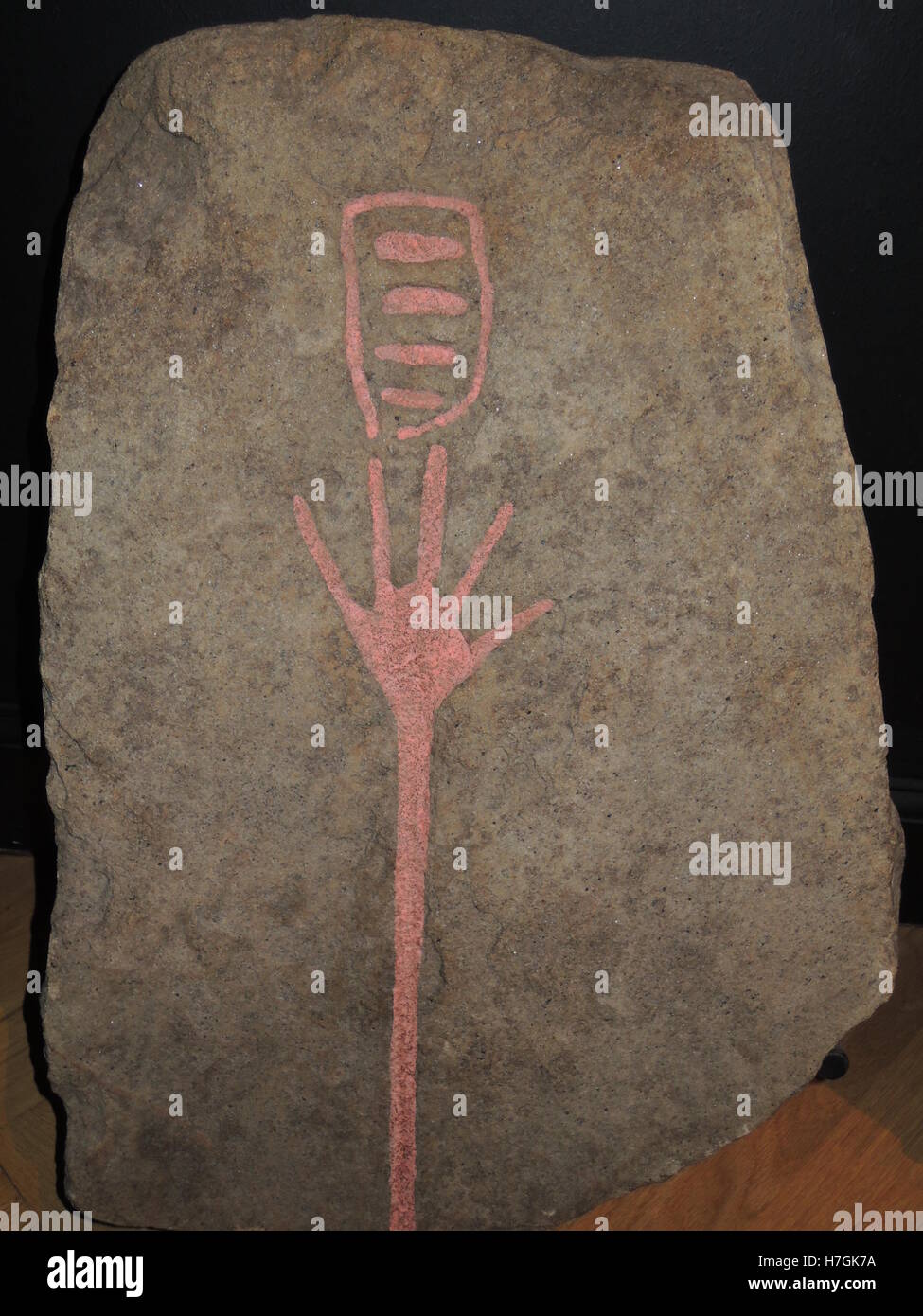 Reaching for the first mobile phone in the world Stock Photo - Alamy