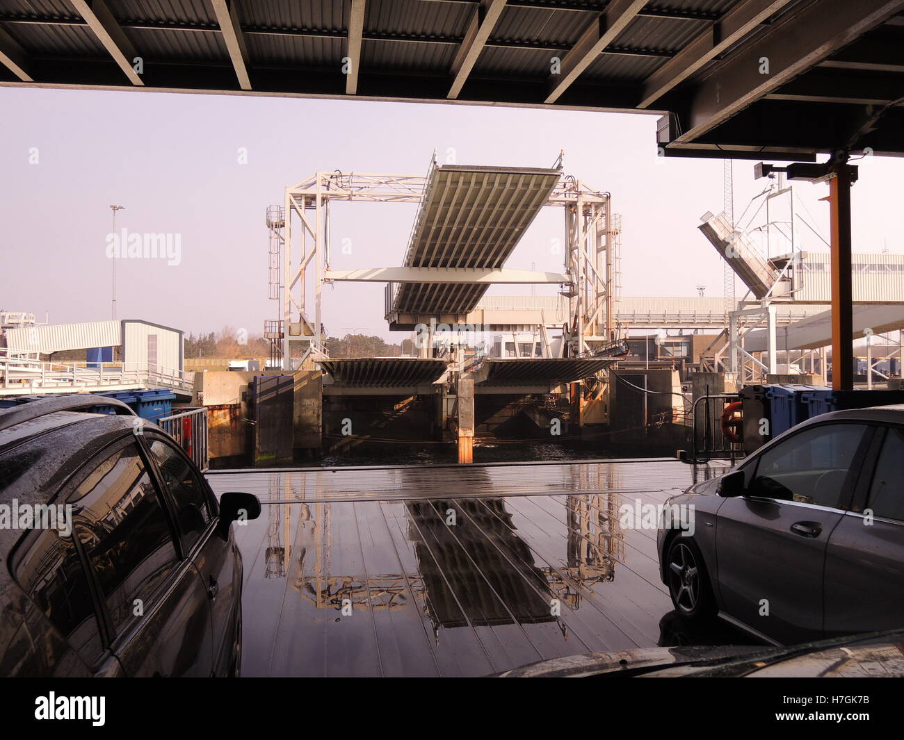 Car Ferry Approaching The Dock High Resolution Stock Photography and ...