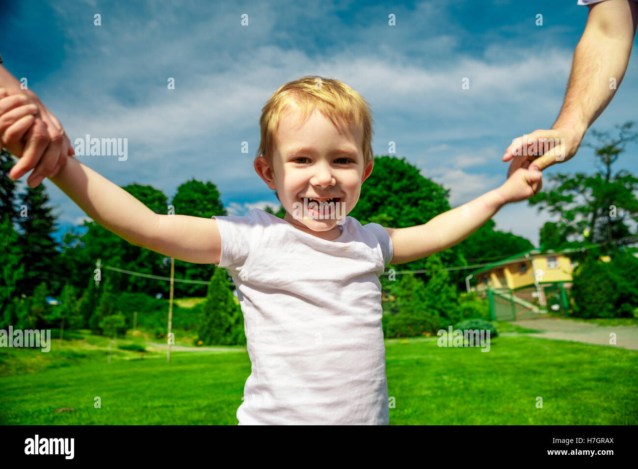 family - enjoying the life together Stock Photo - Alamy