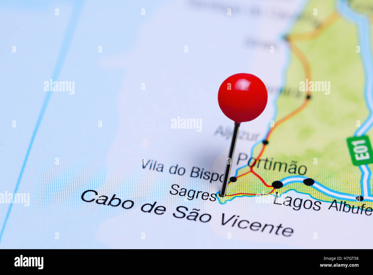 Foto de Mapa Do Algarve e mais fotos de stock de Mapa - Mapa
