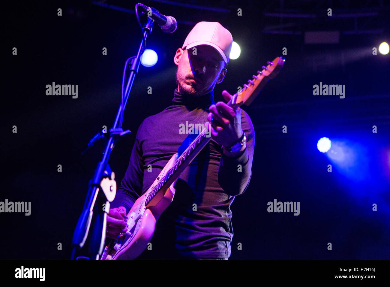 Milan, Italy. 04th Nov, 2016. The Australian pop band TIGERTOWN performs live on stage at Fabrique opening the show of Panic! At The Disco Credit:  Rodolfo Sassano/Alamy Live News Stock Photo