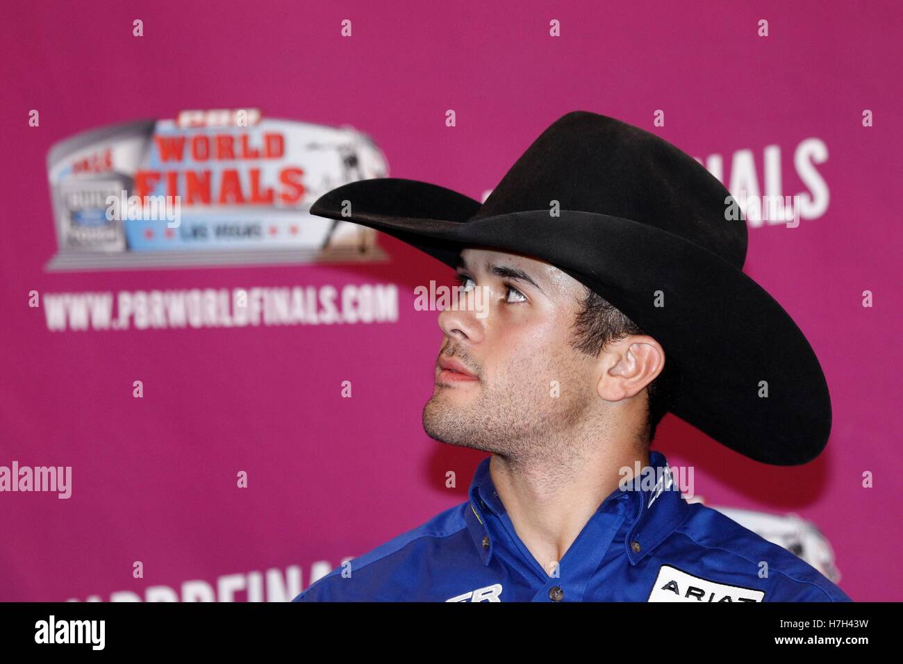 Las Vegas, NV, USA. 4th Nov, 2016. Kaique Pacheco in attendance for The PBR (Professional Bull Riders) Built Ford Tough World Finals 2016 - Round 3, T-Mobile Arena, Las Vegas, NV November 4, 2016. Credit:  James Atoa/Everett Collection/Alamy Live News Stock Photo