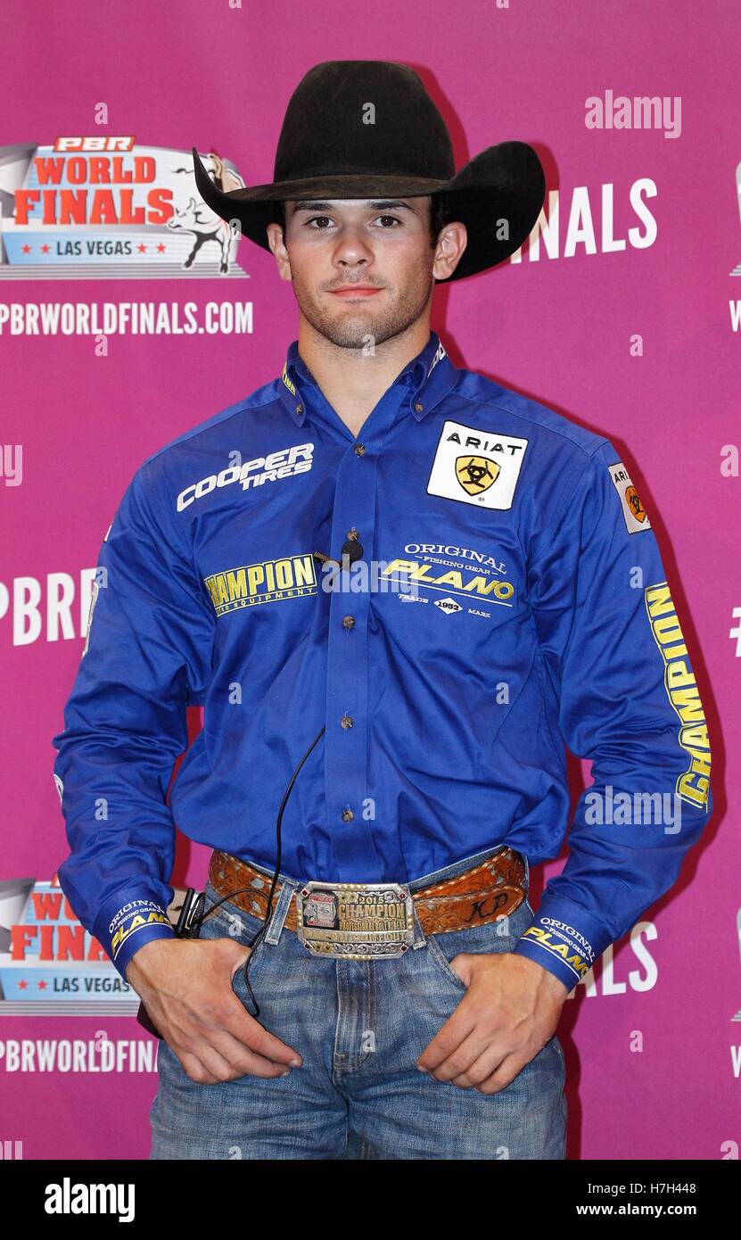 Las Vegas, NV, USA. 4th Nov, 2016. Kaique Pacheco in attendance for The PBR (Professional Bull Riders) Built Ford Tough World Finals 2016 - Round 3, T-Mobile Arena, Las Vegas, NV November 4, 2016. Credit:  James Atoa/Everett Collection/Alamy Live News Stock Photo