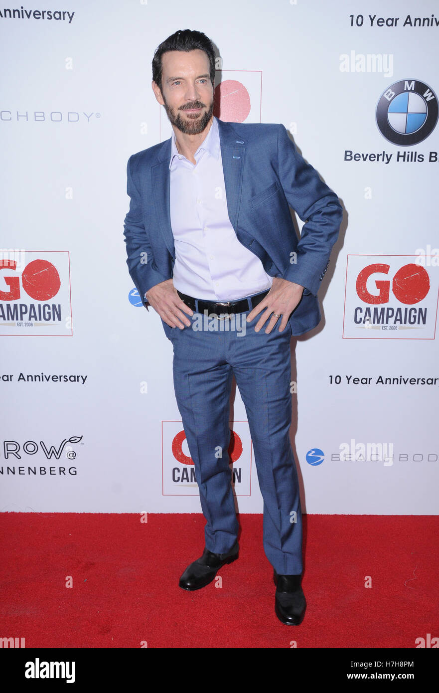 Los Angeles, CA, USA. 5th Nov, 2016.   Tony Horton. GO Campaign's 10th Anniversary Gala held at Manuela at Hauser Wirth & Schimmel. Photo Credit: Birdie Thompson/AdMedia Credit:  Birdie Thompson/AdMedia/ZUMA Wire/Alamy Live News Stock Photo