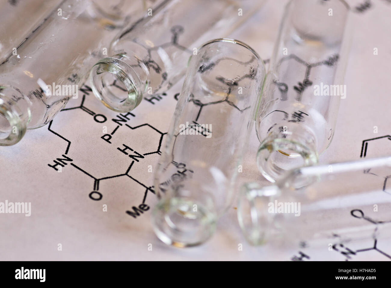 Medical test tubes set Stock Photo Alamy