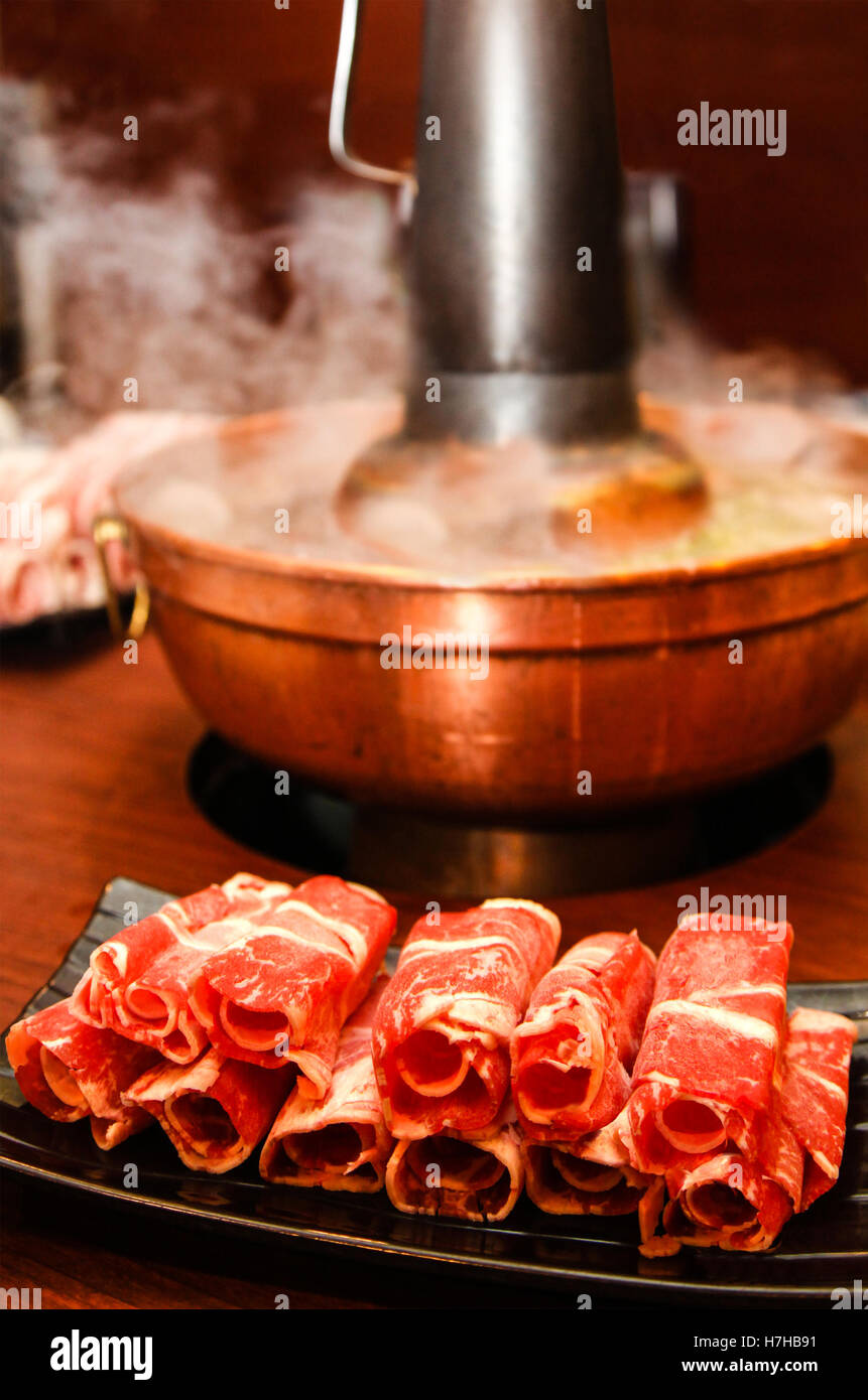 Korean hot pot hi-res stock photography and images - Alamy