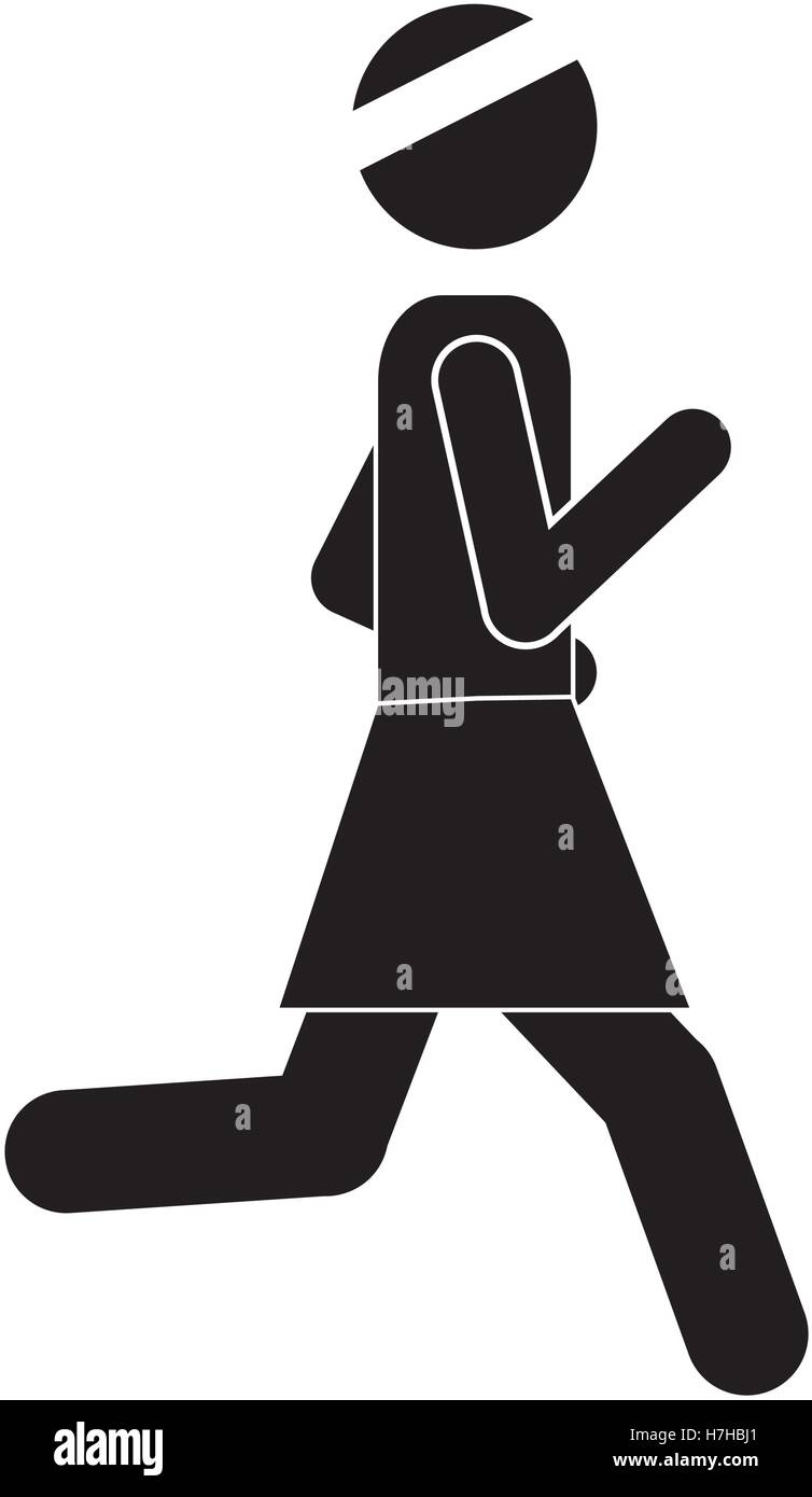 Running Icon Female