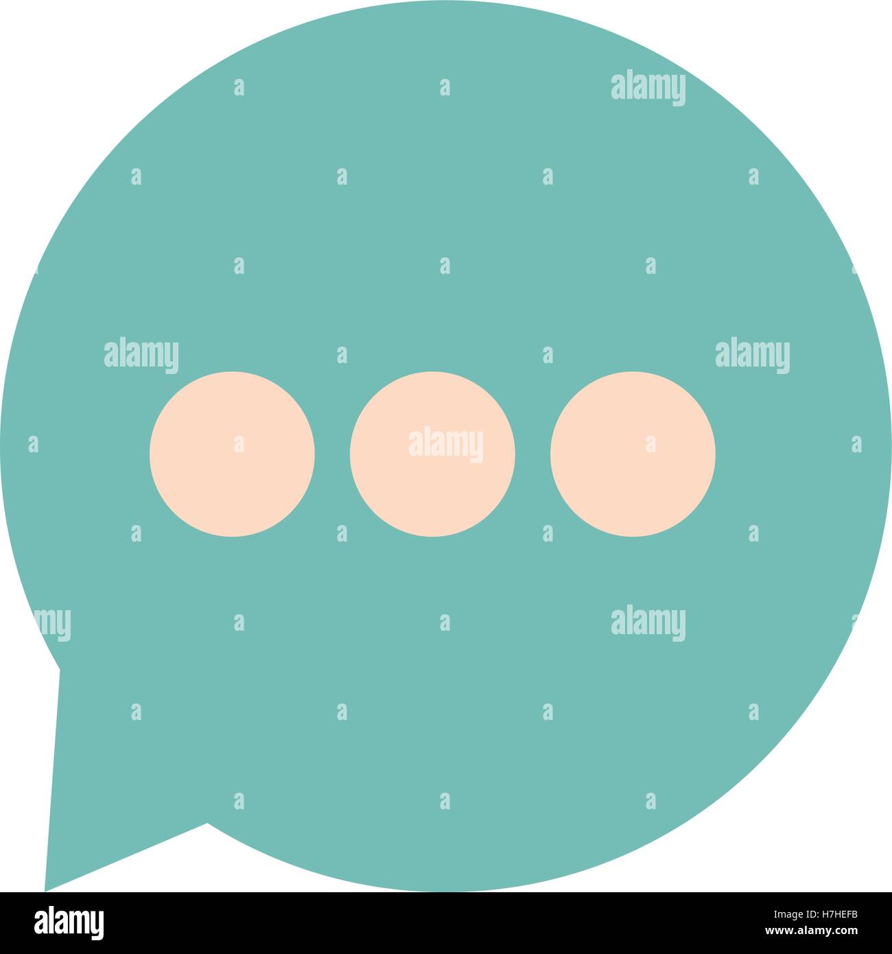 Speech bubble icon over Stock Vector Images - Alamy