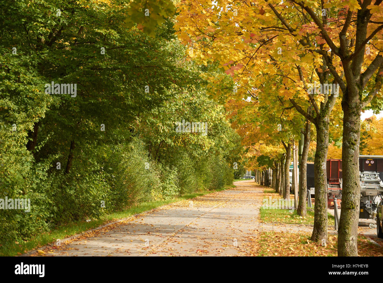 Germany above and on land Stock Photo Alamy