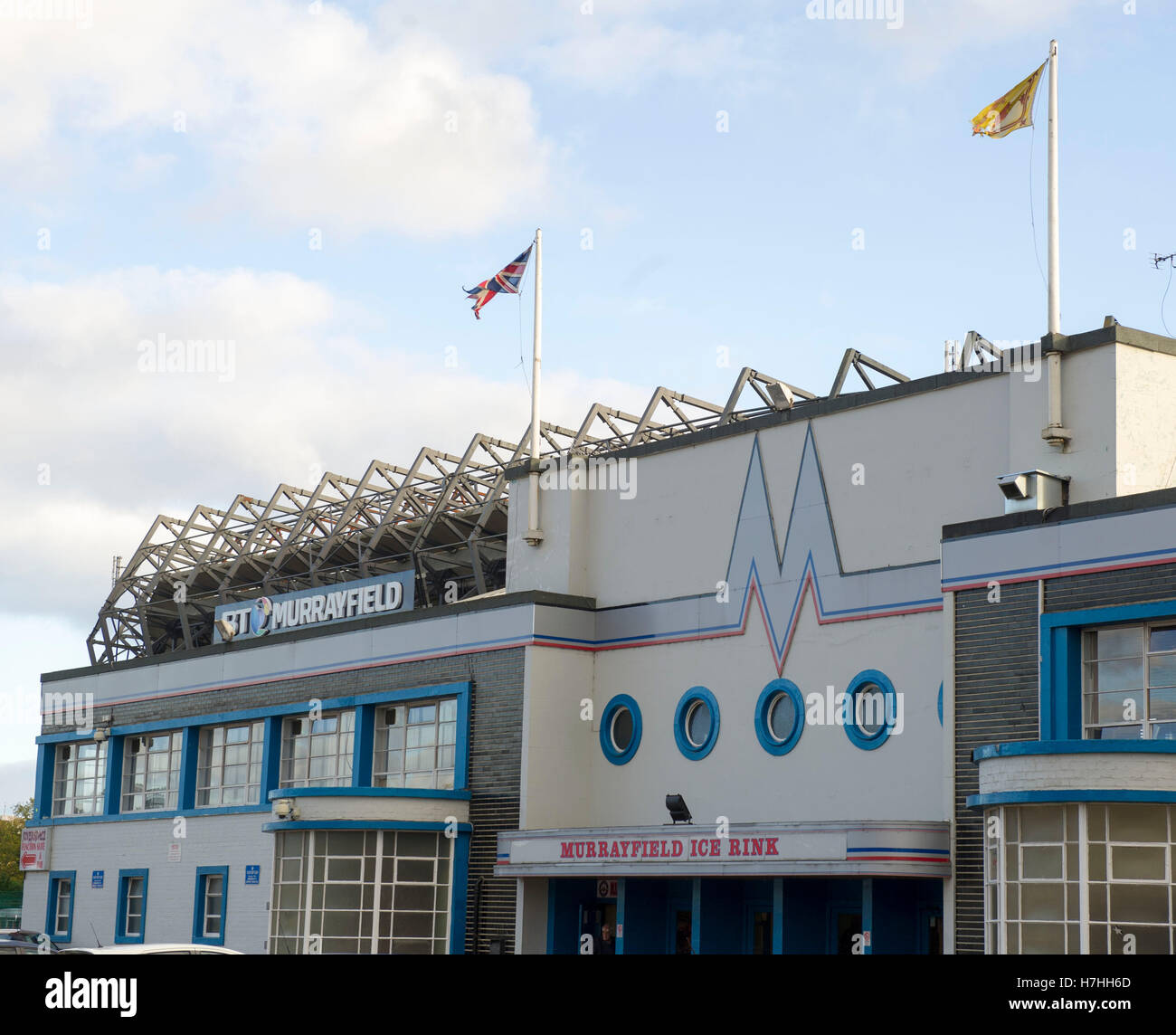 Murrayfield Ice rink, Edinburgh, home to the Edinburgh Capitals ice