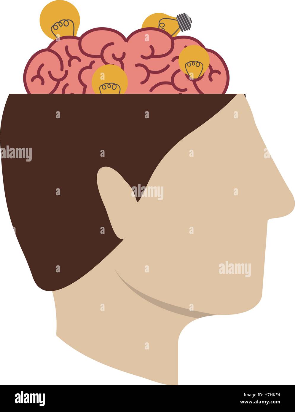 Open Head Clipart